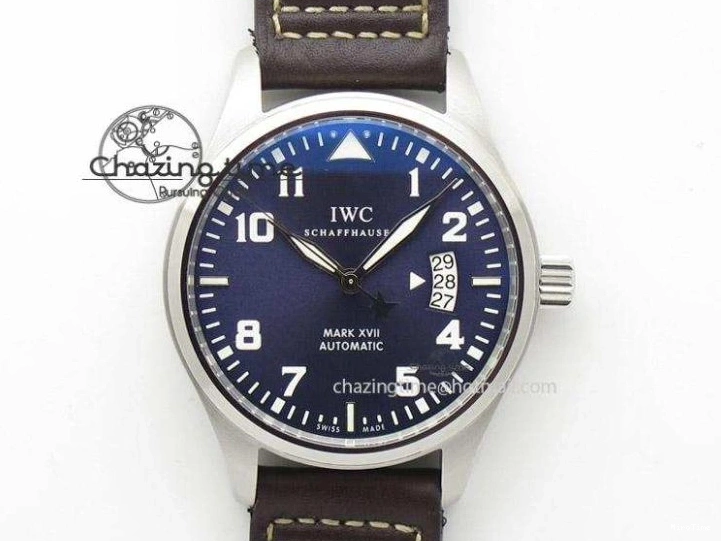 MIROTIME 0310 Practical MARK XVIII ANTOINE DE SAINT EXUPÉRY IW327003 SS MKS 1:1 Best Edition on Brown Leather MIYOTA 7193